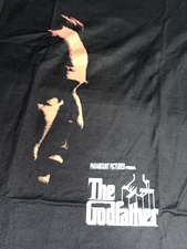 THE GODFATHER T-SHIRT BLACK MEN'S LARGE 42-44 MOVIE