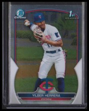 2023 Bowman #BCP-86 Yilber Herrera Chrome Prospects Minnesota Twins