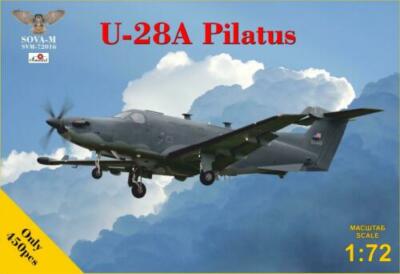 Sova Model SM72016 U-28A Single-engine turboprop aircraft, 1/72 scale model kit
