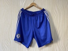 CHELSEA LONDON 2008 2009 HOME FOOTBALL SOCCER SHORTS ADIDAS 656124 sz XL