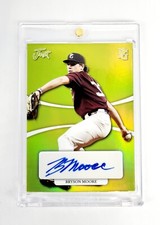 MINT #/10 RC AUTO YELLOW 2022 Bryson Moore Leaf Perfect Game Just Minors #GA-BM3