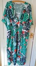 TROPICAL  FLORAL DRESS size 3XL ' JORCESS  CURVE '