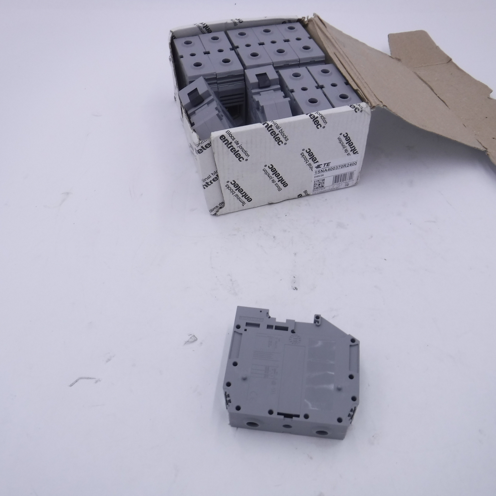 10 Pack ABB Entrelec 1SNA400370R2400 Terminal Block Connector D95/26 SNA Series