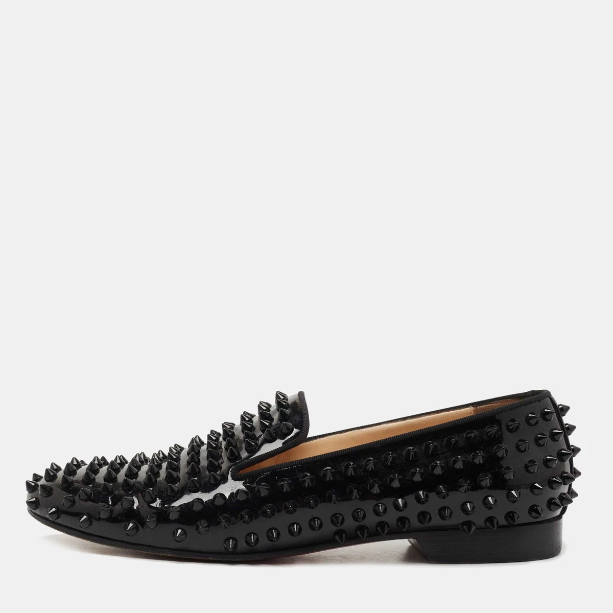 Christian Louboutin Dandelion Spikes Loafers - Black