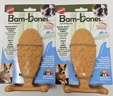 SPOT Bam-Bones 5.5" Salmon Flavor Chew Qty 2