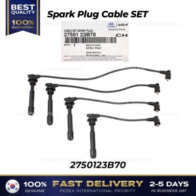 ⭐Genuine⭐ Spark Plug Cable SET 2750123B70 for Hyundai Elantra