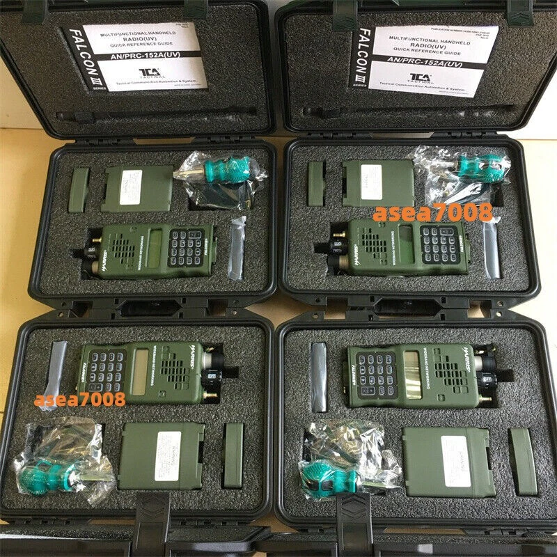 US ! GPS Ver TCA PRC 152A UV Radio New 15W Aluminum Handheld