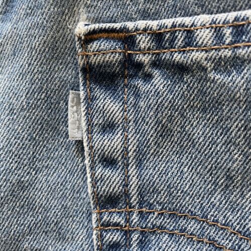 Vintage Levis Strauss Silver Tab 36x32 Fits 34x32 Relaxed Fit Baggy 90s Made USA - Picture 3 of 14