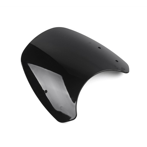 For Yamaha XSR700 Motorcycle Front Windscreen Windshield With brackets Black - Picture 6 of 6