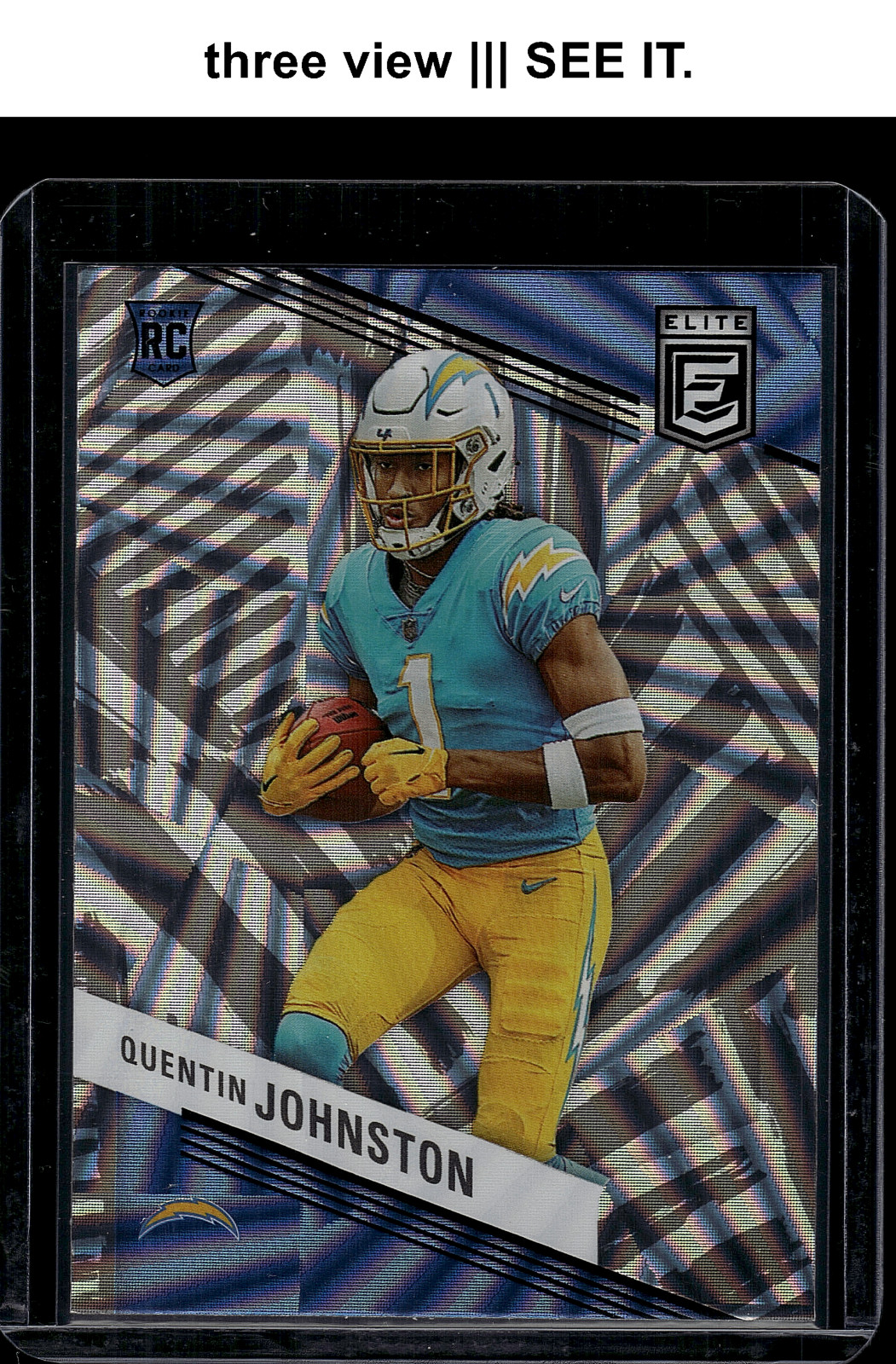⚡🅁🄲 QUENTIN JOHNSTON 2023 Panini Elite Razzle Dazzle RC Rookie #176 SSP