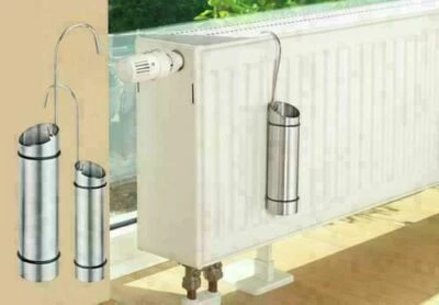 CONMETALL MEISTER CON:P SA123 Luftbefeuchter 2er Set rund Edelstahl