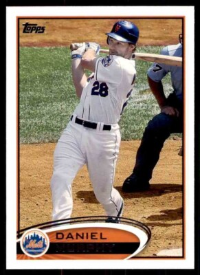 2012 Topps Daniel Murphy #380 New York Mets