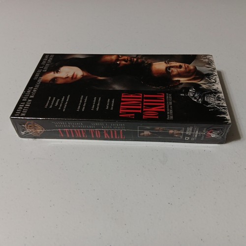 A Time To Kill-VHS-1996 Bullock, Jackson, McConaughey, Jackson-Thriller-Sealed! - Picture 7 of 10
