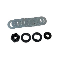 Kit de herrajes de buje de ventilador DB1 con cuñas para 54-79 VW Beetle 111198123A - 8898
