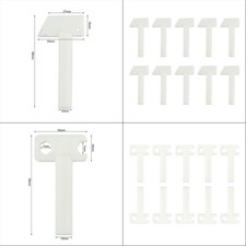 10pcs Toothpaste Squeezer Roller Facial Cleanser Ointment Dispenser Squeeze Tool