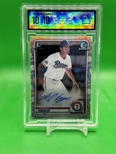 2020 Bowman Chrome Draft Thomas Saggese 1st Refractor Auto #/499 Arena Club 10