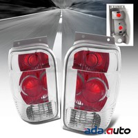 1998-2001 Ford Explorer Suv Chrome Tail Lights Set on sale 1998-2001 Ford Explorer Suv Chrome Tail Lights Set on sale