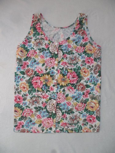 TRAJE FLORAL VINTAGE DE ORIGEN FRANCÉS - Imagen 3 de 3