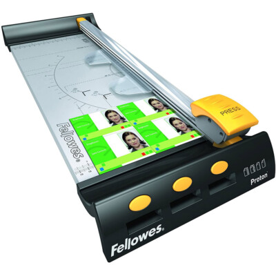 Fellowes 1 x Blade Cuts 10Sheet 12'' Cutting Length Metal Base Proton Trimmer