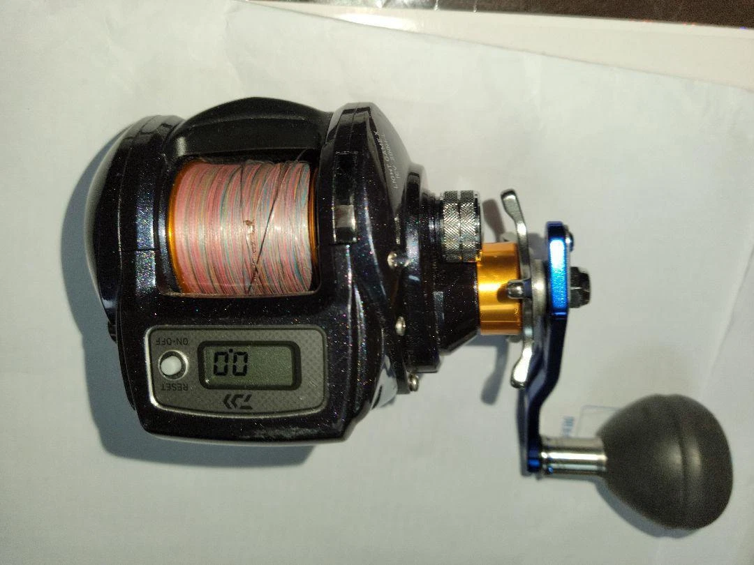 OLD DAIWA LIGHT GAME X ICV 200H-L Bait Reel Left Handle Freshwater