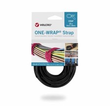 Reusable Straps for Cables, Garden & DIY VELCRO ONE-WRAP Cable Ties 25pk