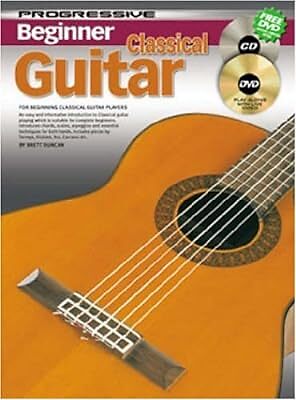 Progressive klassische Anfängergitarre, Duncan, Brett, gebraucht; sehr gutes Buch