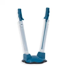 Exultimate Adjustable Baggy Clip Freezer Bag Holder Stand, Meal Prep Secure Bags