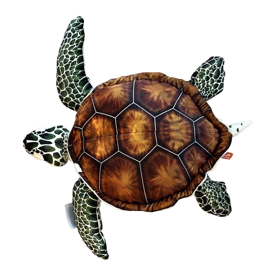 ~❤️~Wild Republic Realistic SEA TURTLE Small 28cm Med 50cm XLrg 72cms Soft Toy - image 3 of 4