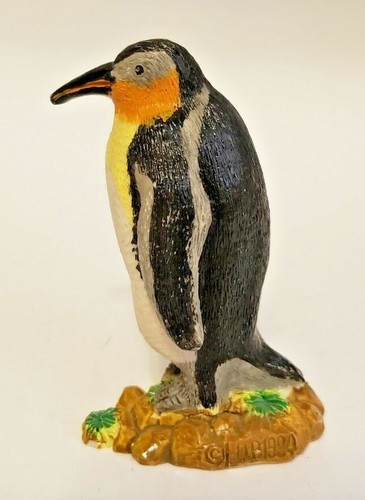 EMPEROR KING PENGUIN BIRD FIGURINE STATUE - Picture 2 of 9