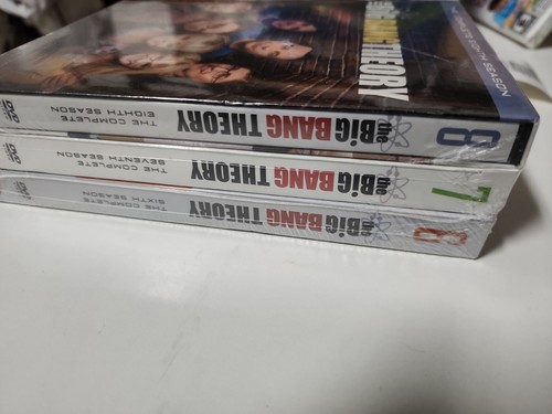 ✨️ Big Bang Theory, The: Seasons 6-8 (3 COMPLETE SEASON Box Set Sealed - Picture 3 of 3