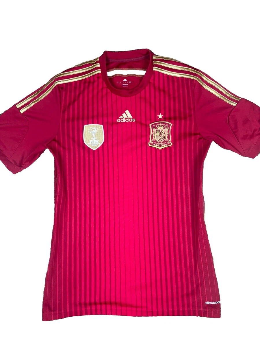Spain Adidas FIFA World Champions 2010 Red/Gold Adult Men's Short