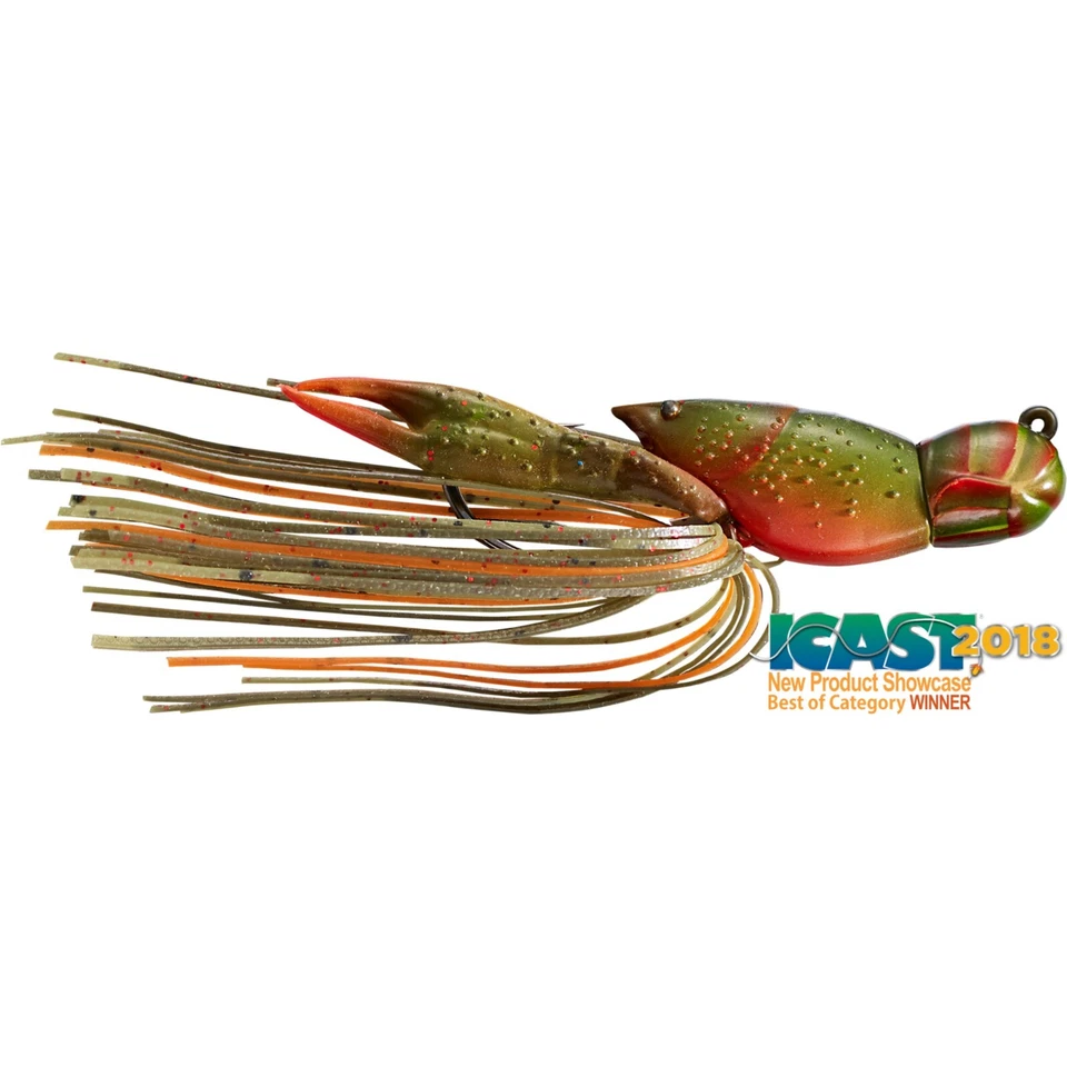 Live Target Crawfish Jig (CHB50S) Hollow Body 3/4oz Baits Any 6 Colors FREE SHIP - Image 2 of 4