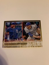 2015 Topps Update Gold #US194 Chris Rearick Cory Mazzoni 1317/2015 Rookie Combos