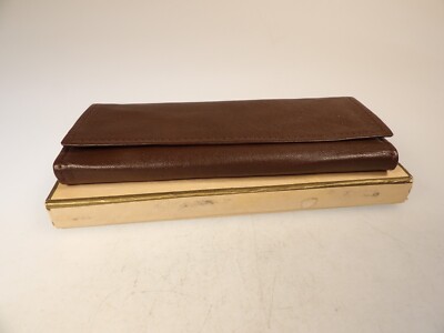 New GBD Gozeldo Calf 145 Leather Fold-up Pipe Tobacco Soft Pouch Boxed 1970