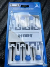 HART 6pc  Precision Screwdriver Set