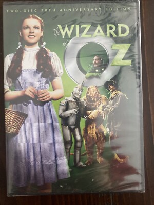 Wizard Of Oz 2 Disc 70th Anniversary Edition DVD Brand New Children s Movie