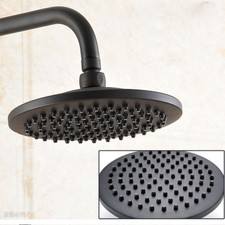 Bathroom Black Oil Rubbed Brass Water Saving Round Top Rain Shower Head Zsh049