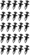 25 pcs = Cowl Panel Clip Engine Splash Shield Retainer Plastic for Nissan or GM
