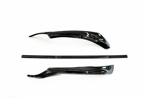 For 2021-2022 Toyota Camry SE XSE Piano Black Front Bumper Moulding Cover Trim - Picture 6 of 6