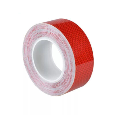 Rotes hochintensives reflektierendes Band Vinyl selbstklebender reflektierender Aufkleber
