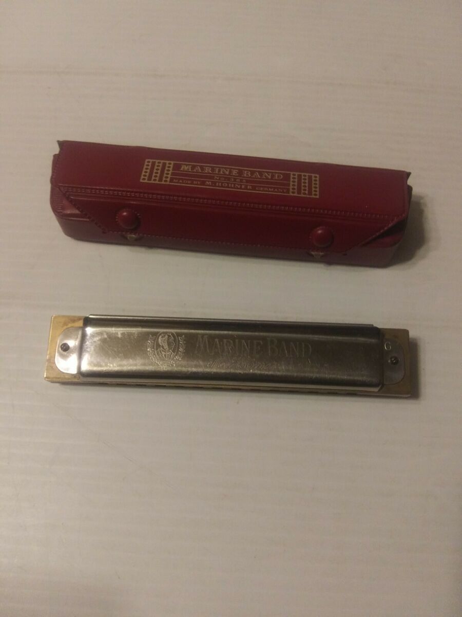 VINTAGE MUSIC HOHNER HARMONICA NO. 365 MARINE BAND KEY OF G VINTAGE MUSIC HOHNER HARMONICA NO. 365 MARINE BAND KEY OF G