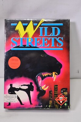 NEW Wild Streets Titus Amiga Tandy IBM PC Computer Game Hercules
