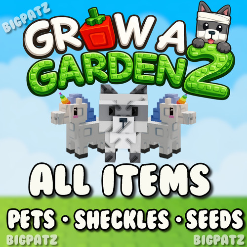 🌱 Grow A Garden 2🌱 - GAG2 - Sheckles, Pets and More! Fast and Easy!