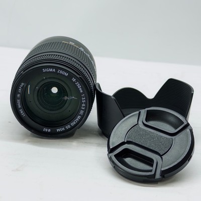 Sigma AF Zoom 18-250mm f/3.5-6.3 DC Macro OS HSM Lens Canon EF Mount READ