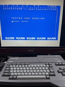 Sanyo Wavy MSX Personal Computer AX230 sakhr صخر - Arabic & English version