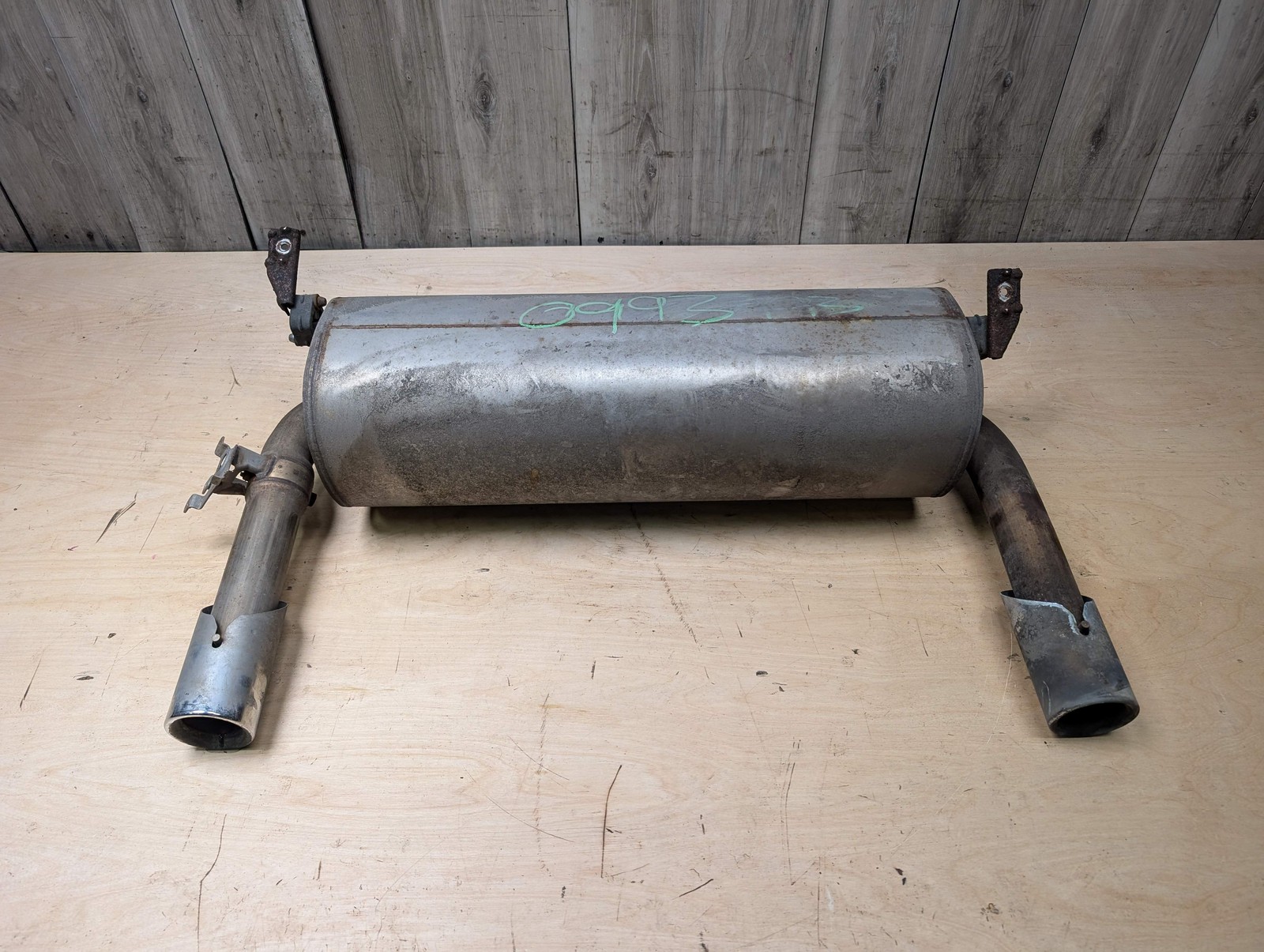 17-19 OEM BMW F34 GT 340X Engine B58 Dual Exhaust Pipe Muffler