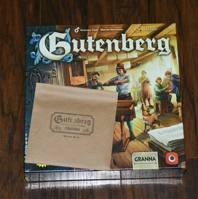 Gutenberg - Board Game with New Characters Promo Pack -  Granna BNIS