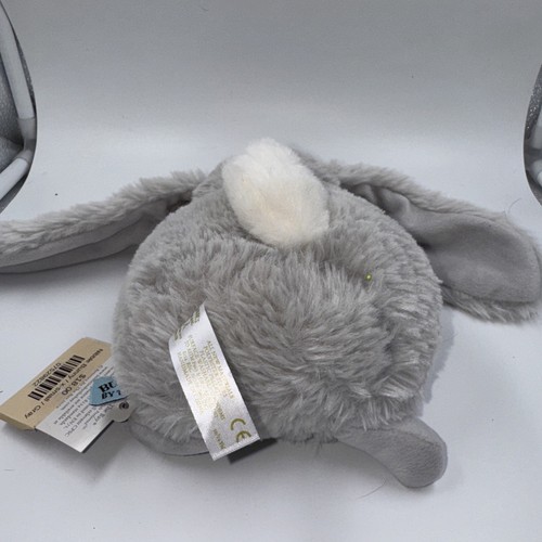 Bunnies by the Bay Tiny Nibble Bunny Plush 6” Stuffed Animal Rabbit Gray Xsmall - Bild 7 von 8