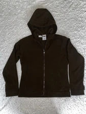 Polar Edge Women’s Sz M Outdoor Sports Jacket Snow Fleece Light Weight Brown