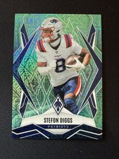 2025 Panini Phoenix Stefon Diggs Patriots #13 Teal Mojo /50 football